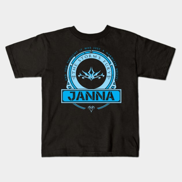JANNA - LIMITED EDITION Kids T-Shirt by DaniLifestyle
